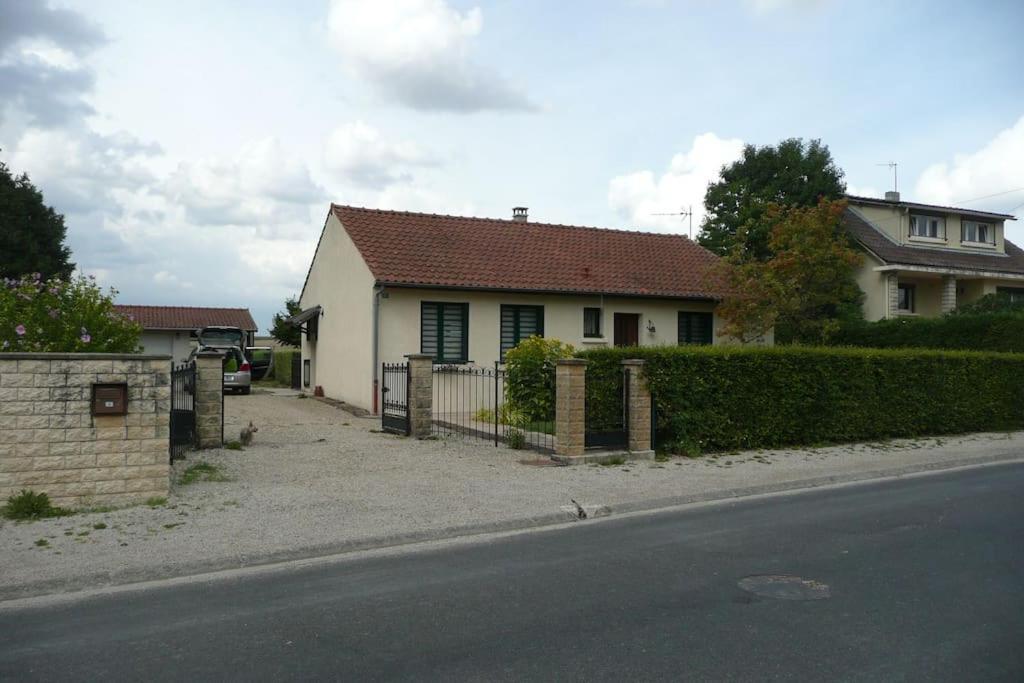 L'Haubette Villa Courtisols Bagian luar foto